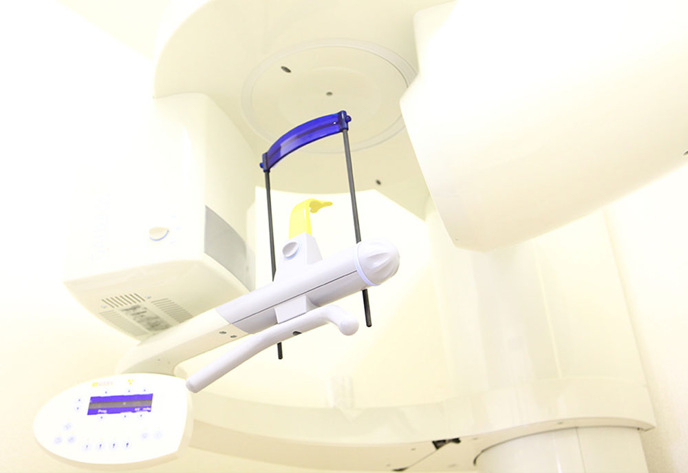 被曝量が最少クラスの歯科用CT